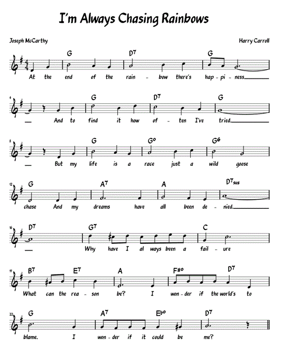 Sheet Music